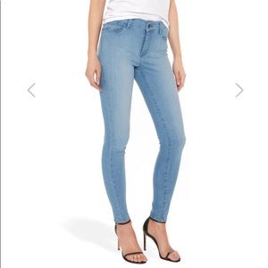 Mott & Bow High Rise Skinny Jeans (Carmine)